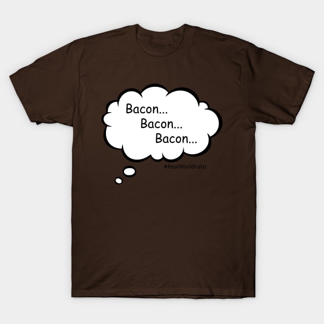 baconbaconbacon T-Shirt by KetoMonster